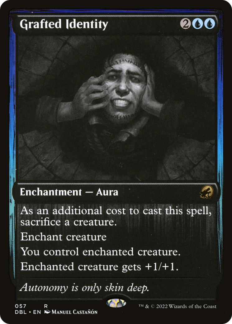 Grafted Identity (DBL-057) - Innistrad: Double Feature - Premium MTG Single from Wizards of the Coast - Just $0.08! Shop now at Game Crave Tournament Store