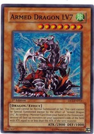 Armed Dragon LV7 (DP2-EN012) - Duelist Pack 2: Chazz Princeton Unlimited - Premium Yugioh Single from Konami - Just $0.58! Shop now at Game Crave Tournament Store