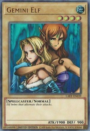 Gemini Elf (LART-EN039) - The Lost Art Promotion Limited - Premium Yugioh Single from Konami - Just $4.62! Shop now at Game Crave Tournament Store
