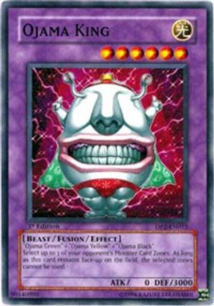 Ojama King (DP2-EN015) - Duelist Pack 2: Chazz Princeton Unlimited - Premium Yugioh Single from Konami - Just $0.33! Shop now at Game Crave Tournament Store