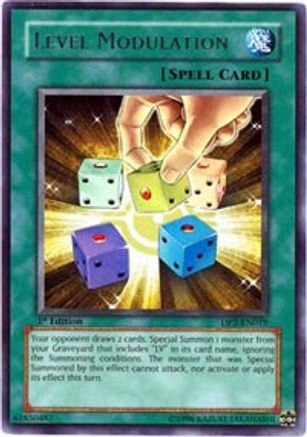 Level Modulation (DP2-EN019) - Duelist Pack 2: Chazz Princeton Unlimited - Premium Yugioh Single from Konami - Just $0.25! Shop now at Game Crave Tournament Store