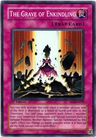 The Grave of Enkindling (DP2-EN030) - Duelist Pack 2: Chazz Princeton 1st Edition - Premium Yugioh Single from Konami - Just $0.25! Shop now at Game Crave Tournament Store