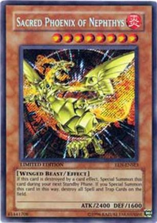Sacred Phoenix of Nephthys (EEN-ENSE3) - Elemental Energy Limited - Premium Yugioh Single from Konami - Just $1.64! Shop now at Game Crave Tournament Store
