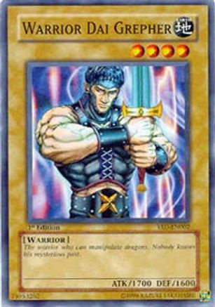 Warrior Dai Grepher (YSD-EN002) - Starter Deck 2006 Unlimited - Premium Yugioh Single from Konami - Just $0.25! Shop now at Game Crave Tournament Store