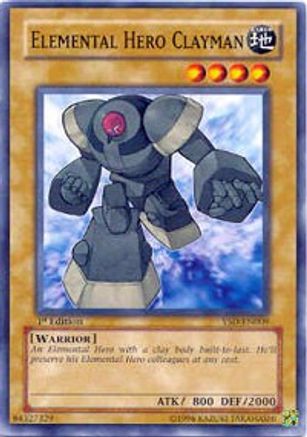 Elemental Hero Clayman (YSD-EN009) - Starter Deck 2006 1st Edition - Premium Yugioh Single from Konami - Just $0.20! Shop now at Game Crave Tournament Store