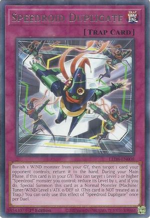 Speedroid Dupligate (LED8-EN008) - Legendary Duelists: Synchro Storm 1st Edition - Premium Yugioh Single from Konami - Just $0.25! Shop now at Game Crave Tournament Store