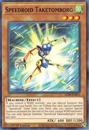 Speedroid Taketomborg (LED8-EN011) - Legendary Duelists: Synchro Storm 1st Edition - Premium Yugioh Single from Konami - Just $0.25! Shop now at Game Crave Tournament Store