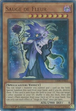 Sauge de Fleur (LED8-EN021) - Legendary Duelists: Synchro Storm 1st Edition - Premium Yugioh Single from Konami - Just $0.25! Shop now at Game Crave Tournament Store