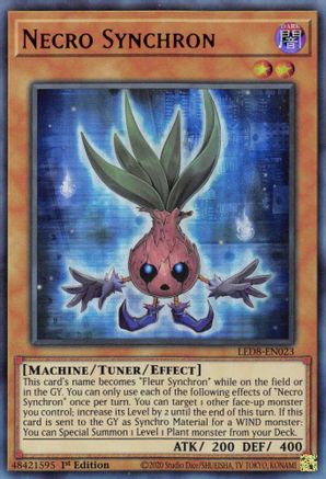Necro Synchron (LED8-EN023) - Legendary Duelists: Synchro Storm 1st Edition - Premium Yugioh Single from Konami - Just $0.25! Shop now at Game Crave Tournament Store
