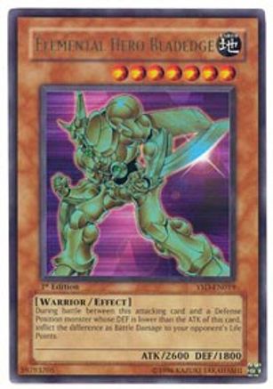Elemental Hero Bladedge (YSD-EN019) - Starter Deck 2006 1st Edition - Premium Yugioh Single from Konami - Just $0.95! Shop now at Game Crave Tournament Store