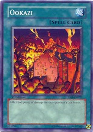 Ookazi (YSD-EN020) - Starter Deck 2006 1st Edition - Premium Yugioh Single from Konami - Just $0.26! Shop now at Game Crave Tournament Store