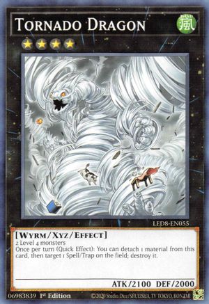 Tornado Dragon (LED8-EN055) - Legendary Duelists: Synchro Storm 1st Edition - Premium Yugioh Single from Konami - Just $0.25! Shop now at Game Crave Tournament Store