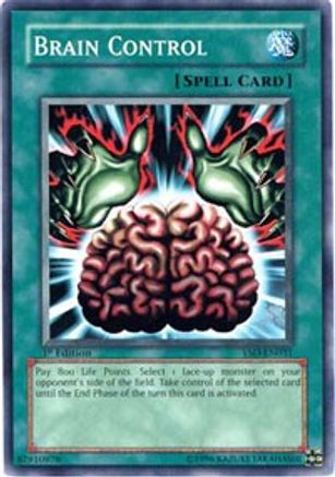 Brain Control (YSD-EN031) - Starter Deck 2006 1st Edition - Premium Yugioh Single from Konami - Just $0.45! Shop now at Game Crave Tournament Store