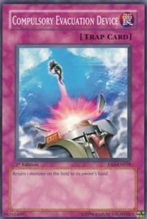 Compulsory Evacuation Device (YSD-EN038) - Starter Deck 2006 1st Edition - Premium Yugioh Single from Konami - Just $0.26! Shop now at Game Crave Tournament Store