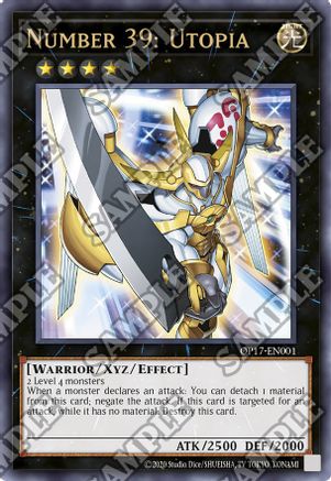 Number 39: Utopia (OP17-EN001) - OTS Tournament Pack 17 Unlimited - Premium Yugioh Single from Konami - Just $14.78! Shop now at Game Crave Tournament Store