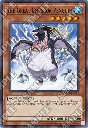 The Great Emperor Penguin (OP17-EN005) - OTS Tournament Pack 17 Unlimited - Premium Yugioh Single from Konami - Just $0.46! Shop now at Game Crave Tournament Store