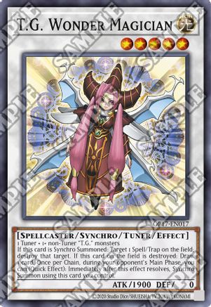 T.G. Wonder Magician (OP17-EN017) - OTS Tournament Pack 17 Unlimited - Premium Yugioh Single from Konami - Just $0.08! Shop now at Game Crave Tournament Store