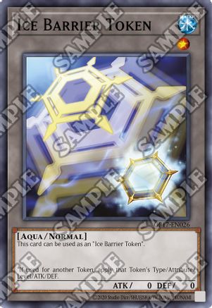 Ice Barrier Token (OP17-EN026) - OTS Tournament Pack 17 Unlimited - Premium Yugioh Single from Konami - Just $2.46! Shop now at Game Crave Tournament Store