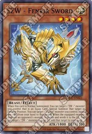 SZW - Fenrir Sword (OP17-EN021) - OTS Tournament Pack 17 Unlimited - Premium Yugioh Single from Konami - Just $0.25! Shop now at Game Crave Tournament Store