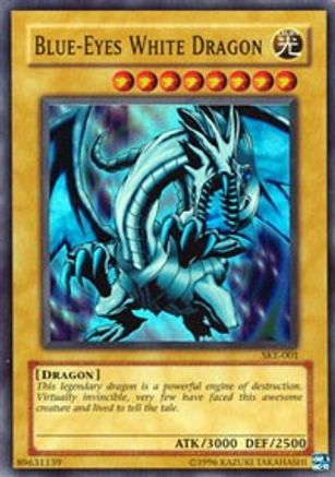 Blue-Eyes White Dragon (SKE-001) - Starter Deck: Kaiba Evolution 1st Edition - Premium Yugioh Single from Konami - Just $11.37! Shop now at Game Crave Tournament Store