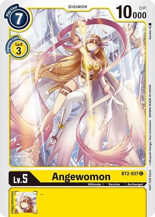 Angewomon - BT2-037 (Official Tournament Pack Vol.3) (BT2-037) - Release Special Booster - Premium Digimon Single from Bandai - Just $0.14! Shop now at Game Crave Tournament Store