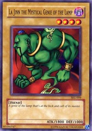 La Jinn the Mystical Genie of the Lamp (SKE-009) - Starter Deck: Kaiba Evolution Unlimited - Premium Yugioh Single from Konami - Just $0.25! Shop now at Game Crave Tournament Store