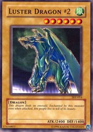 Luster Dragon #2 (SKE-014) - Starter Deck: Kaiba Evolution 1st Edition - Premium Yugioh Single from Konami - Just $0.41! Shop now at Game Crave Tournament Store