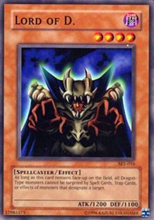 Lord of D. (SKE-016) - Starter Deck: Kaiba Evolution 1st Edition - Premium Yugioh Single from Konami - Just $0.36! Shop now at Game Crave Tournament Store