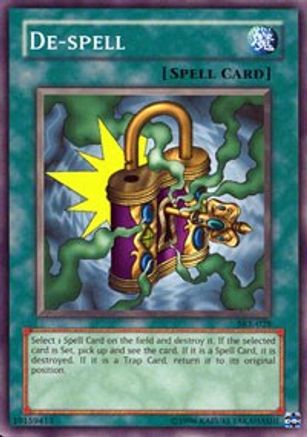 De-Spell (SKE-028) - Starter Deck: Kaiba Evolution Unlimited - Premium Yugioh Single from Konami - Just $0.58! Shop now at Game Crave Tournament Store