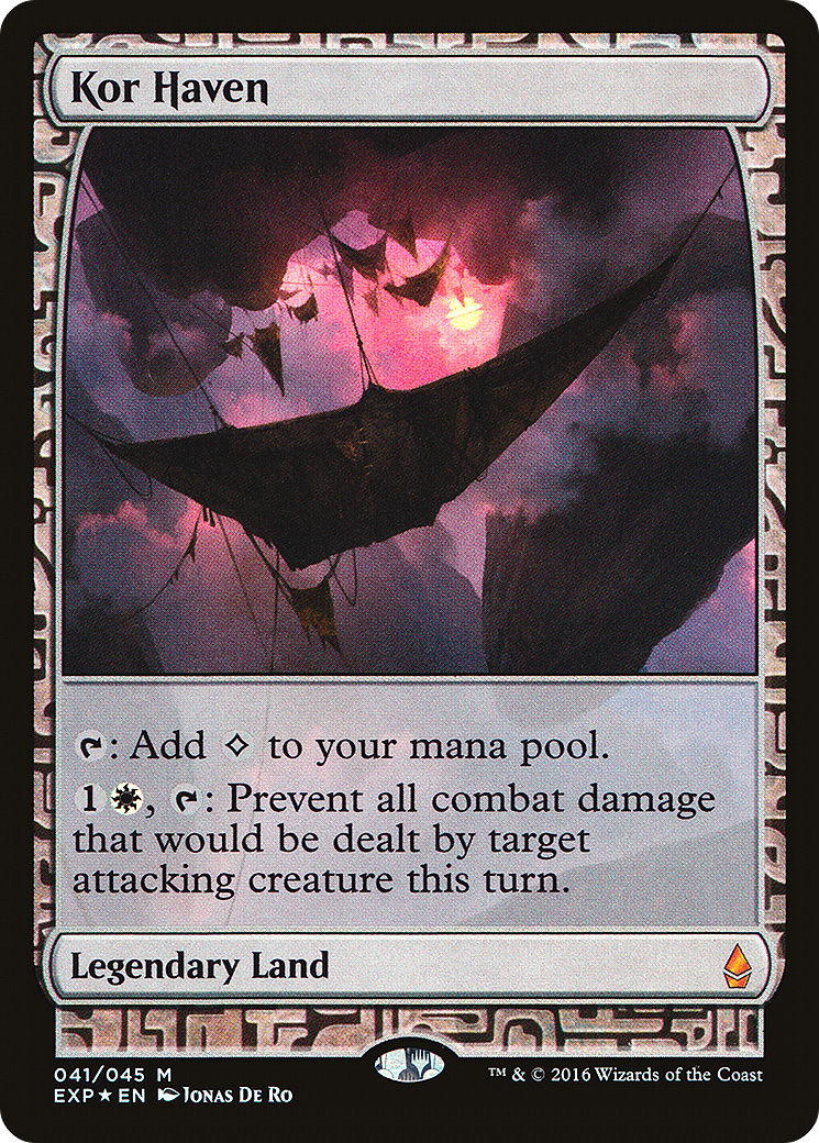 Kor Haven (EXP-041) - Zendikar Expeditions Foil - Premium MTG Single from Wizards of the Coast - Just $7.22! Shop now at Game Crave Tournament Store