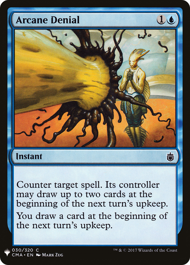 Arcane Denial (MB1-288) - Mystery Booster - Premium MTG Single from Wizards of the Coast - Just $0.71! Shop now at Game Crave Tournament Store