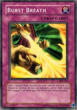 Burst Breath (SKE-049) - Starter Deck: Kaiba Evolution 1st Edition - Premium Yugioh Single from Konami - Just $0.26! Shop now at Game Crave Tournament Store