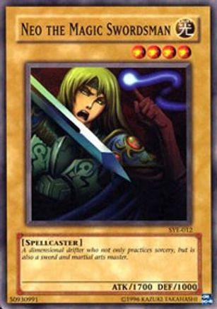 Neo the Magic Swordsman (SYE-012) - Starter Deck: Yugi Evolution 1st Edition - Premium Yugioh Single from Konami - Just $0.38! Shop now at Game Crave Tournament Store