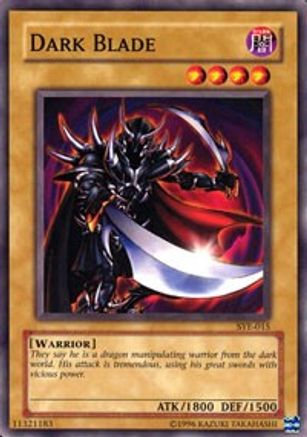 Dark Blade (SYE-015) - Starter Deck: Yugi Evolution 1st Edition - Premium Yugioh Single from Konami - Just $0.25! Shop now at Game Crave Tournament Store