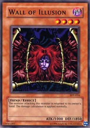 Wall of Illusion (SYE-016) - Starter Deck: Yugi Evolution Unlimited - Premium Yugioh Single from Konami - Just $0.47! Shop now at Game Crave Tournament Store