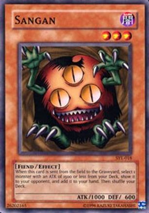 Sangan (SYE-018) - Starter Deck: Yugi Evolution 1st Edition - Premium Yugioh Single from Konami - Just $0.42! Shop now at Game Crave Tournament Store