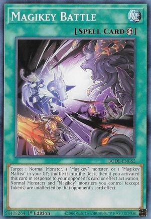 Magikey Battle (BODE-EN062) - Burst of Destiny 1st Edition - Premium Yugioh Single from Konami - Just $0.25! Shop now at Game Crave Tournament Store