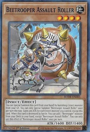 Beetrooper Assault Roller (BODE-EN085) - Burst of Destiny 1st Edition - Premium Yugioh Single from Konami - Just $0.25! Shop now at Game Crave Tournament Store