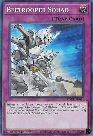 Beetrooper Squad (BODE-EN091) - Burst of Destiny 1st Edition - Premium Yugioh Single from Konami - Just $0.25! Shop now at Game Crave Tournament Store