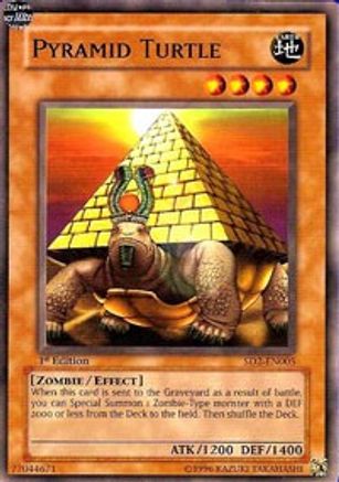 Pyramid Turtle (SD2-EN005) - Structure Deck: Zombie Madness 1st Edition - Premium Yugioh Single from Konami - Just $0.41! Shop now at Game Crave Tournament Store