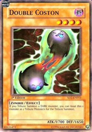 Double Coston (SD2-EN011) - Structure Deck: Zombie Madness 1st Edition - Premium Yugioh Single from Konami - Just $0.31! Shop now at Game Crave Tournament Store