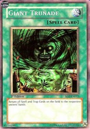 Giant Trunade (SD2-EN015) - Structure Deck: Zombie Madness Unlimited - Premium Yugioh Single from Konami - Just $0.23! Shop now at Game Crave Tournament Store