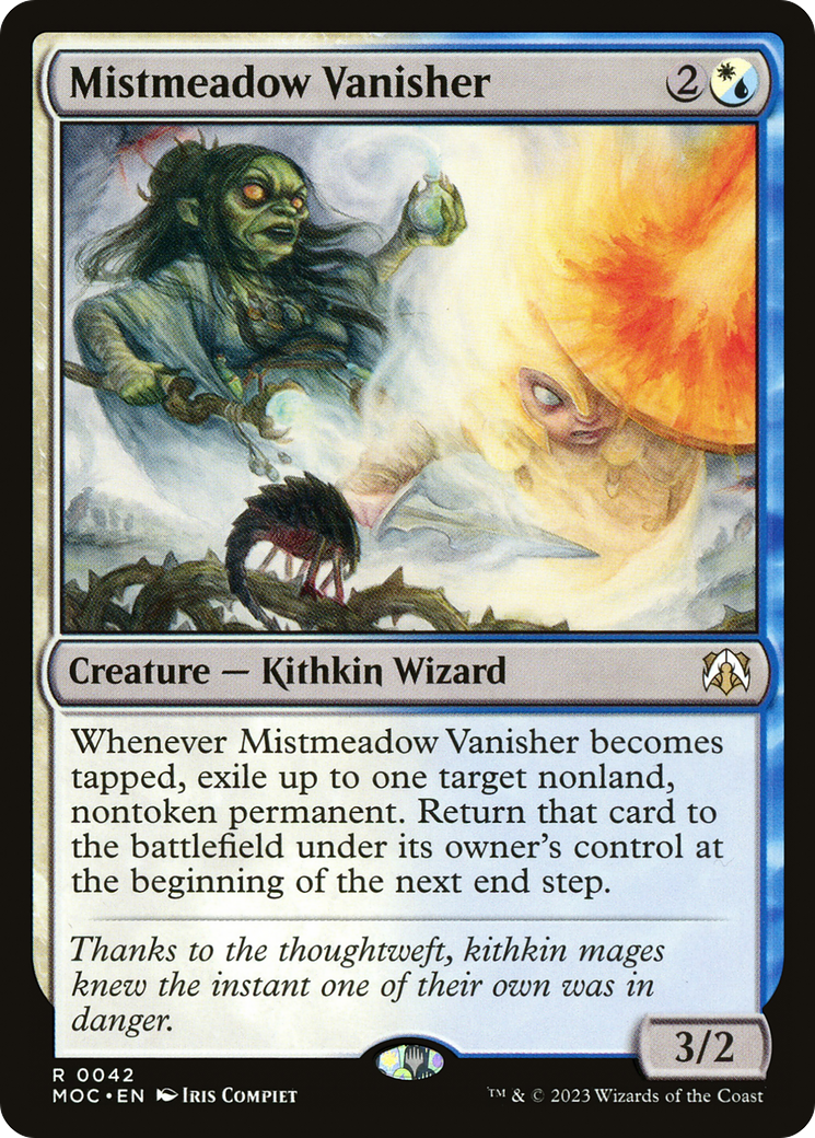 Mistmeadow Vanisher (MOC-042) - March of the Machine Commander - Premium MTG Single from Wizards of the Coast - Just $0.25! Shop now at Game Crave Tournament Store