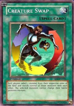 Creature Swap (SD2-EN020) - Structure Deck: Zombie Madness 1st Edition - Premium Yugioh Single from Konami - Just $0.31! Shop now at Game Crave Tournament Store