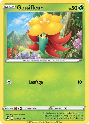 Gossifleur 24/264 - Fusion Strike - Premium Pokemon Single from Nintendo - Just $0.25! Shop now at Game Crave Tournament Store