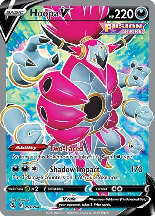 Hoopa V 253/264 - Fusion Strike Holofoil - Premium Pokemon Single from Nintendo - Just $1.01! Shop now at Game Crave Tournament Store