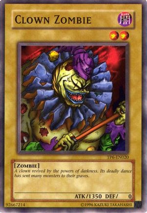 Clown Zombie (TP6-EN020) - Tournament Pack 6 Unlimited - Premium Yugioh Single from Konami - Just $1.42! Shop now at Game Crave Tournament Store