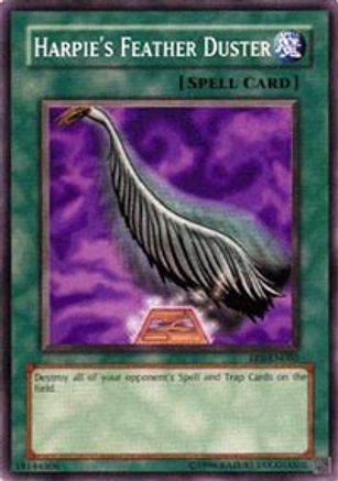 Harpie's Feather Duster (TP8-EN002) - Tournament Pack 8 Unlimited - Premium Yugioh Single from Konami - Just $323.82! Shop now at Game Crave Tournament Store