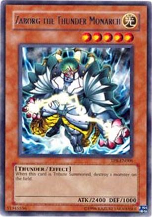 Zaborg the Thunder Monarch (TP8-EN006) - Tournament Pack 8 Unlimited - Premium Yugioh Single from Konami - Just $4.90! Shop now at Game Crave Tournament Store