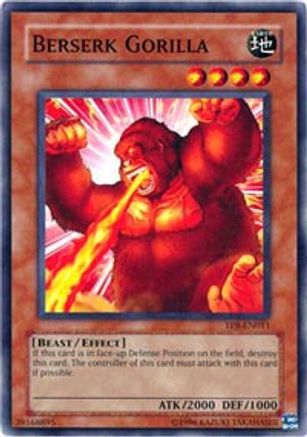 Berserk Gorilla (TP8-EN011) - Tournament Pack 8 Unlimited - Premium Yugioh Single from Konami - Just $1.74! Shop now at Game Crave Tournament Store